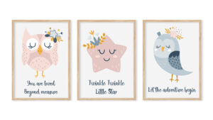 Cartoon Moon Star - 60*90