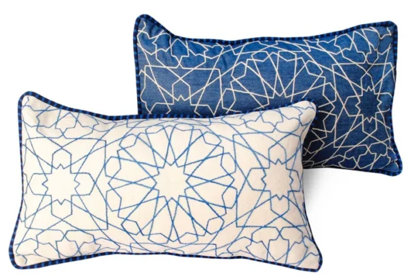 Experience the beauty of Arabian culture with our Arabic design cushions