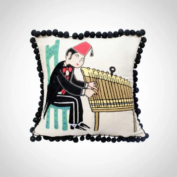 Tune in to the Rhythm of Cairo Nights: Musicians Cushion