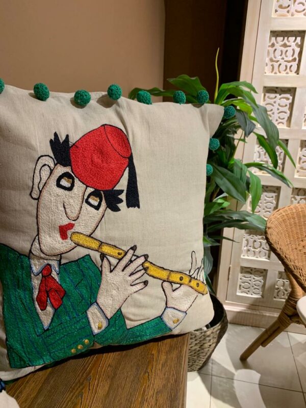 Tune in to the Rhythm of Cairo Nights: Musicians Cushion