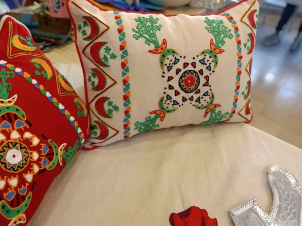 Experience Nubian Elegance: Cushion with a Unique Design