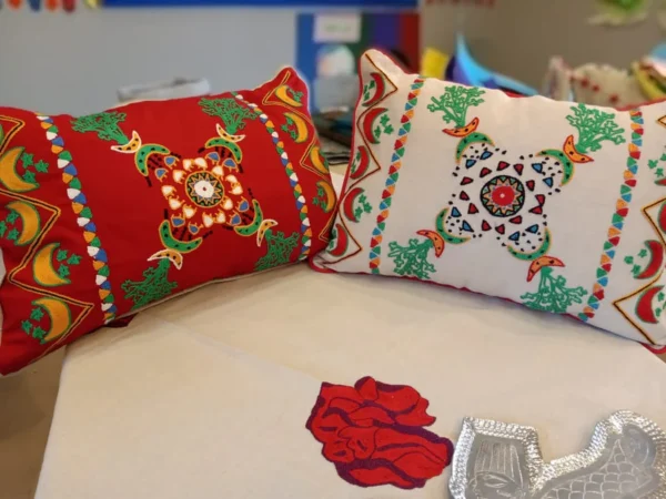 Experience Nubian Elegance: Cushion with a Unique Design
