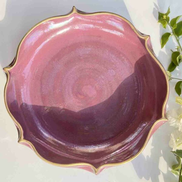 AURUM Round Pasta Serving Platter