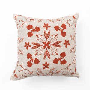 Blossom Cushion - Cover Only, Brick