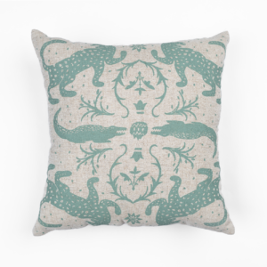 Fauna Cushion - With Insert, Sage