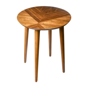 Geo light side table