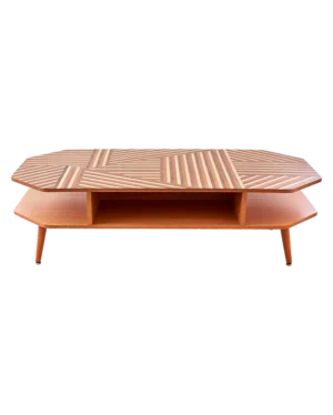 Geo Semi-Rec Coffee Table