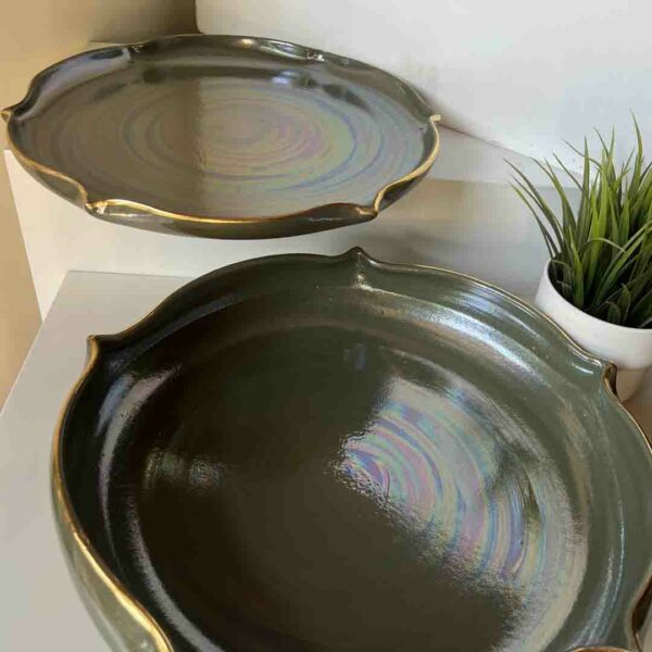 AURUM Round Pasta Serving Platter