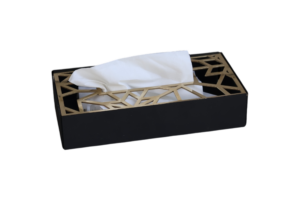 Tissue Box - GEO (Black)