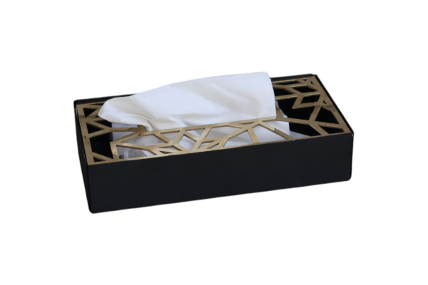 Tissue Box - GEO (Black)