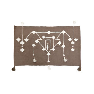 Insight Cotton Kilim Rug - 1.0 m x 1.5 m, Brown