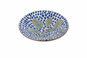 Blue Dots Plate