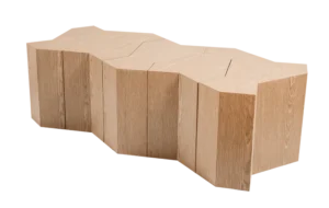 Mamluk Bench - Light Wood