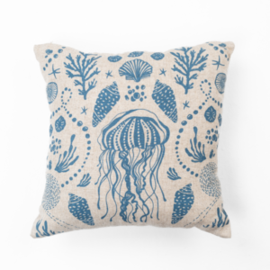 Marine Cushion - With Insert, Blue