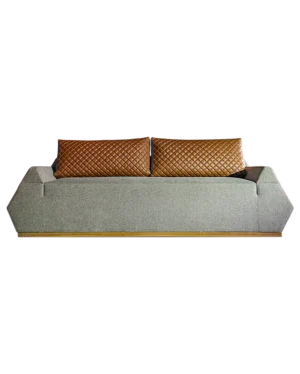 Pyra Sofa - Grayish & Havane