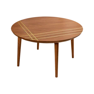 Striped coffee table