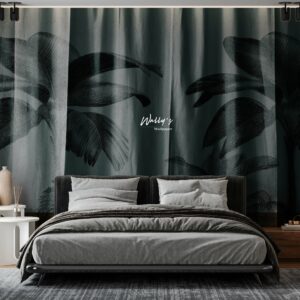 The Curtain - Teal