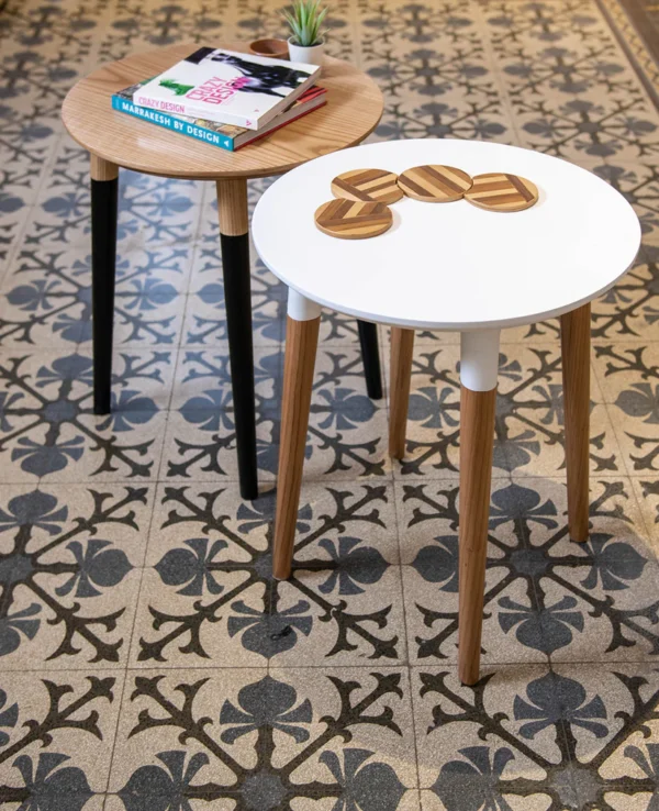 Basic colored top side table