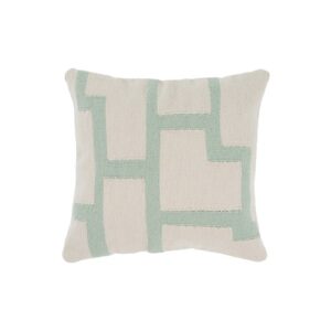 Mint Tetris Cushion - With  insert, 70x70