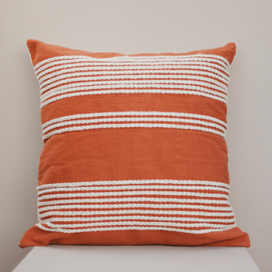 Orange Meadow Cushion - Cover only, 40x40
