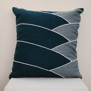 Black Drift Cushion - Cover only, 70x70