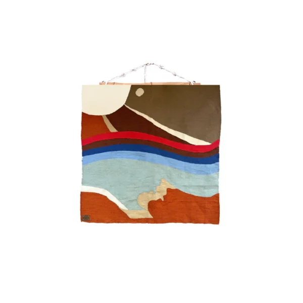 Sea Soliloquy Kilim Wall Art