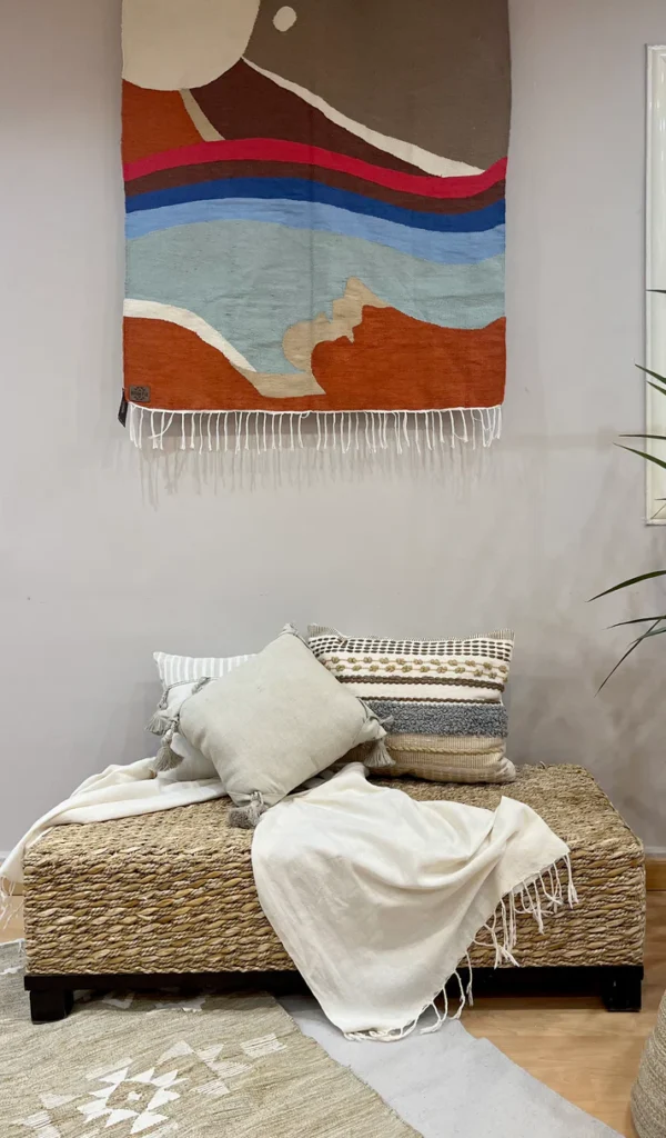 Sea Soliloquy Kilim Wall Art
