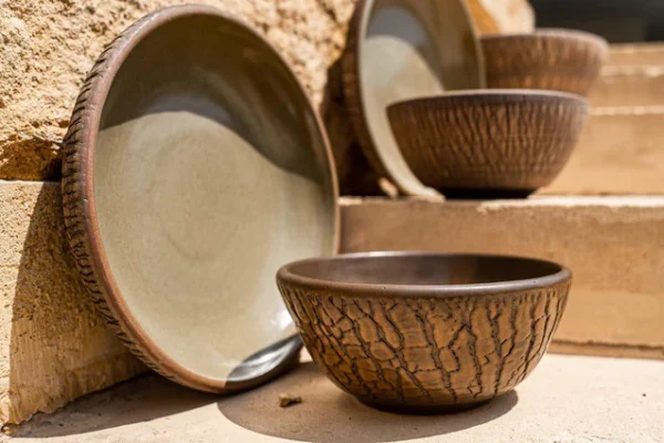 Forest Deep Plate - Olive, 27cm  set of 4