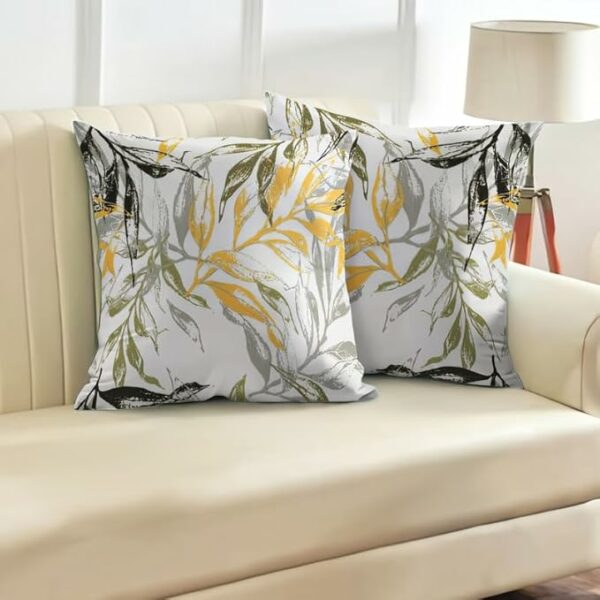 Printed Linen Velvet Cushion Covers