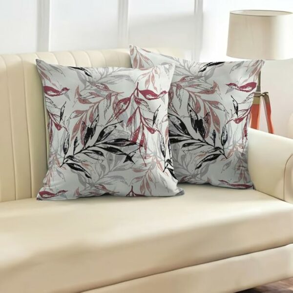 Printed Linen Velvet Cushion Covers