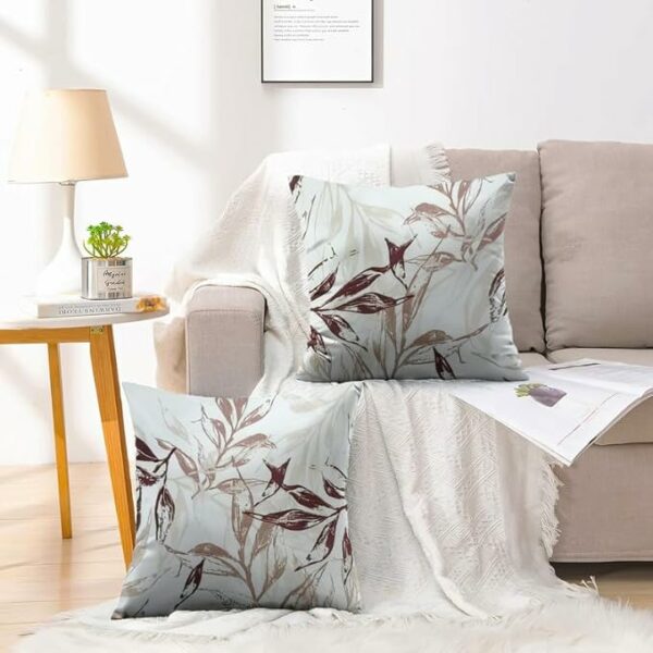 Printed Linen Velvet Cushion Covers