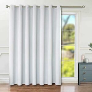 Blackout curtains - silver, 175W x 240L CM