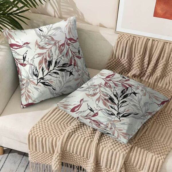 Printed Linen Velvet Cushion Covers
