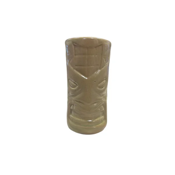 Tiki Tiki Highball Tumbler - 15cm, Olive