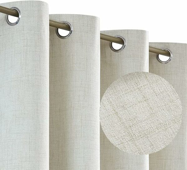 Linen Blackout curtains