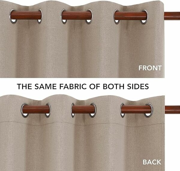 Linen Blackout curtains