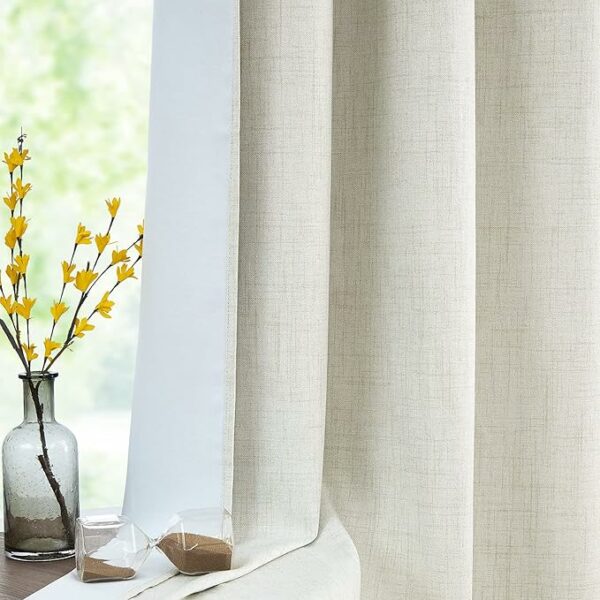Linen Blackout curtains
