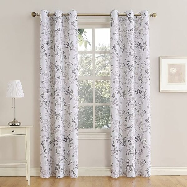 Velvet Sabia Curtains-Modern Multi Colour
