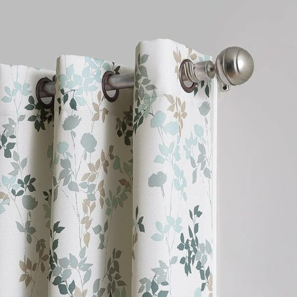 Velvet Sabia Curtains-Modern Multi Colour