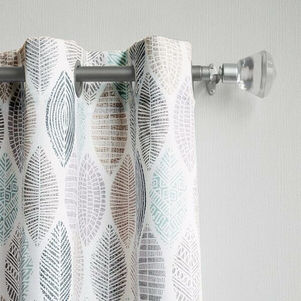 Velvet Sabia Curtains-Modern Multi Colour