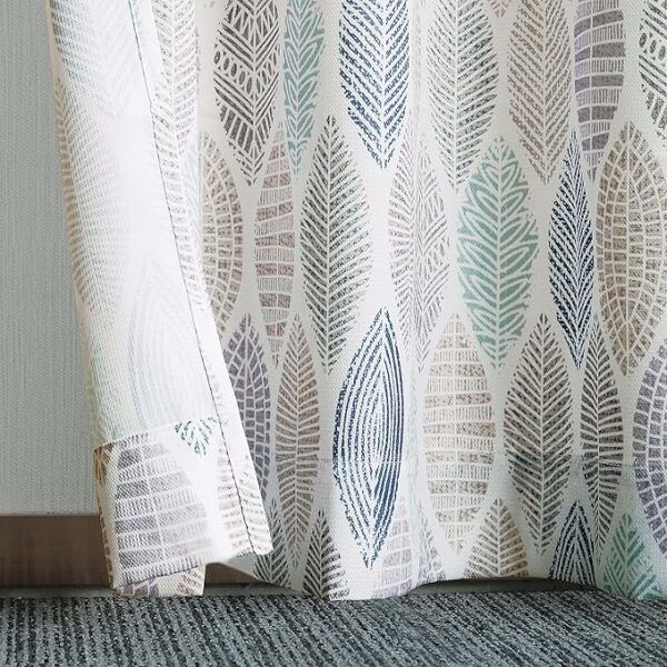 Velvet Sabia Curtains-Modern Multi Colour