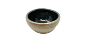 Farafra Ramekin - Matte Beige & Green, 8cm