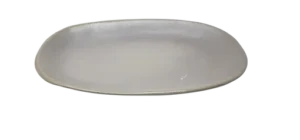 Sandstone Oval Serving Platter - Greyish Green, L29xW17cm