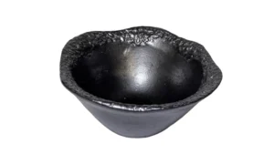 Coral Bowl - Black, 20cm