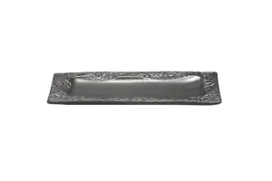 Coral Rectangular Serving Platter - Black, L40xW11cm