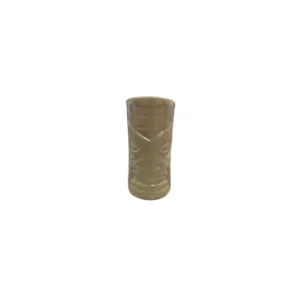 Tiki Tiki Shot Tumbler - 9cm, Olive