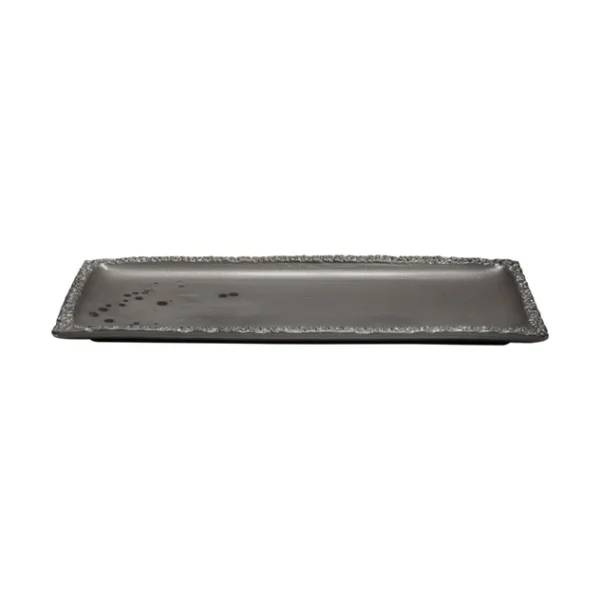 Mamba Rectangular Serving Platter - Black, 45x22cm