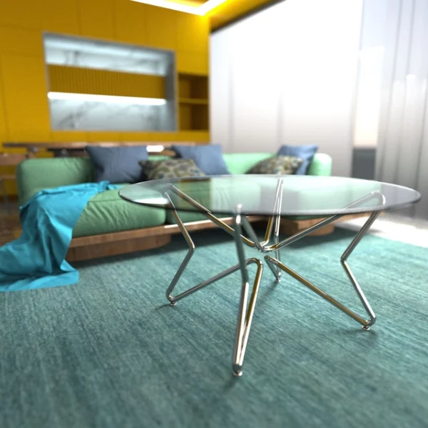 Ari Butterfly Table by Dustin Rawls