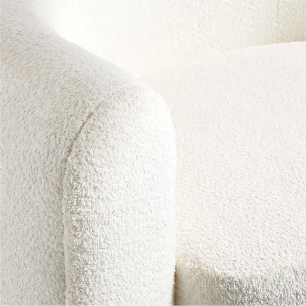 Boucle Curved Chair
