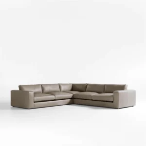 Solas Leather Sectional Sofa